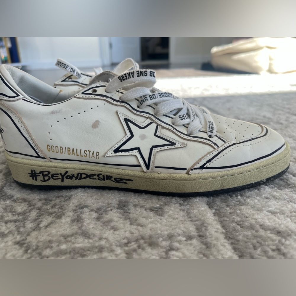 White / Black Golden Goose